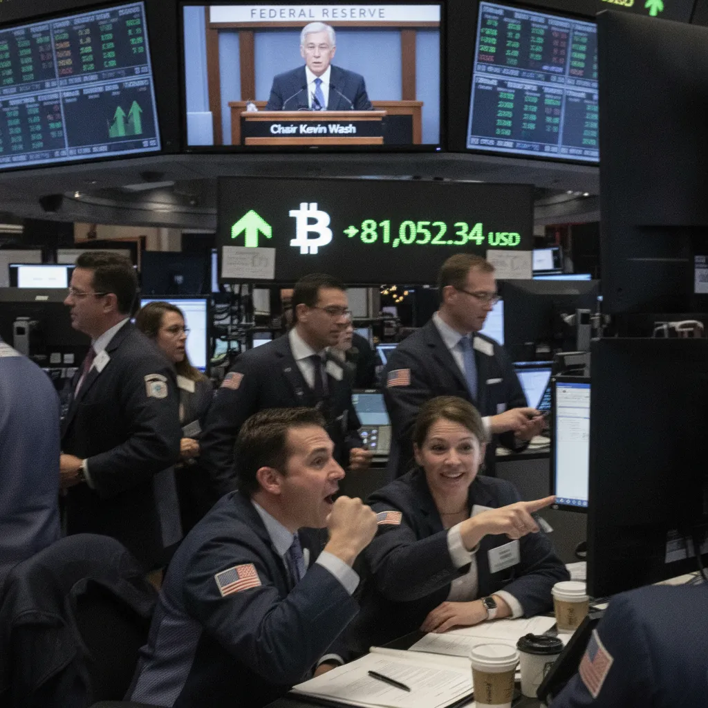 Bitcoin Surges Past 81k As Markets Brace For Fed Interest Rate Update