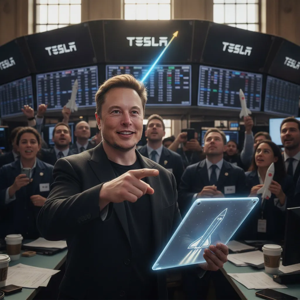 Musk Eyes Trillion Dollar Horizon as SpaceX Rockets Past Earnings Estimates